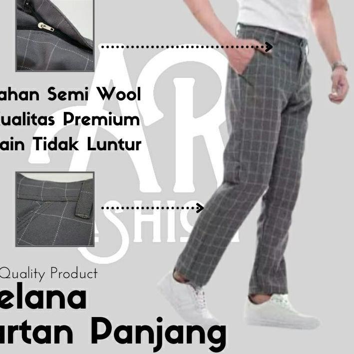 Quần tartan Sọc Ca Rô Thời Trang Nam Cá Tính ☼