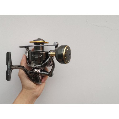 Máy Câu Mẫu Mới Ashino SW6000A Full Kim Loại Bản New 2020 -Chính Hãng ASHINO