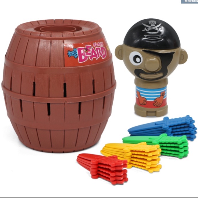Đồ chơi cho bé, đồ chơi đâm hải tặc  thùng cướp biển thú vị