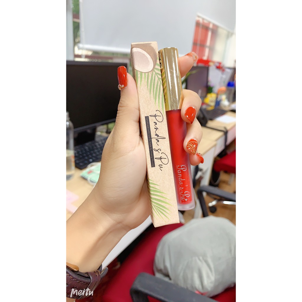 Son kem lì Panda's Pu thiên nhiên không chì mềm mịn mướt handmade | BigBuy360 - bigbuy360.vn