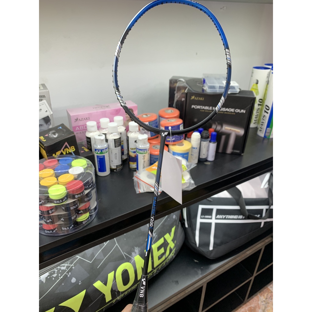 Vợt Cầu Lông VNB V200 Xanh Chính Hãng Carbon nhẹ bền đẹp