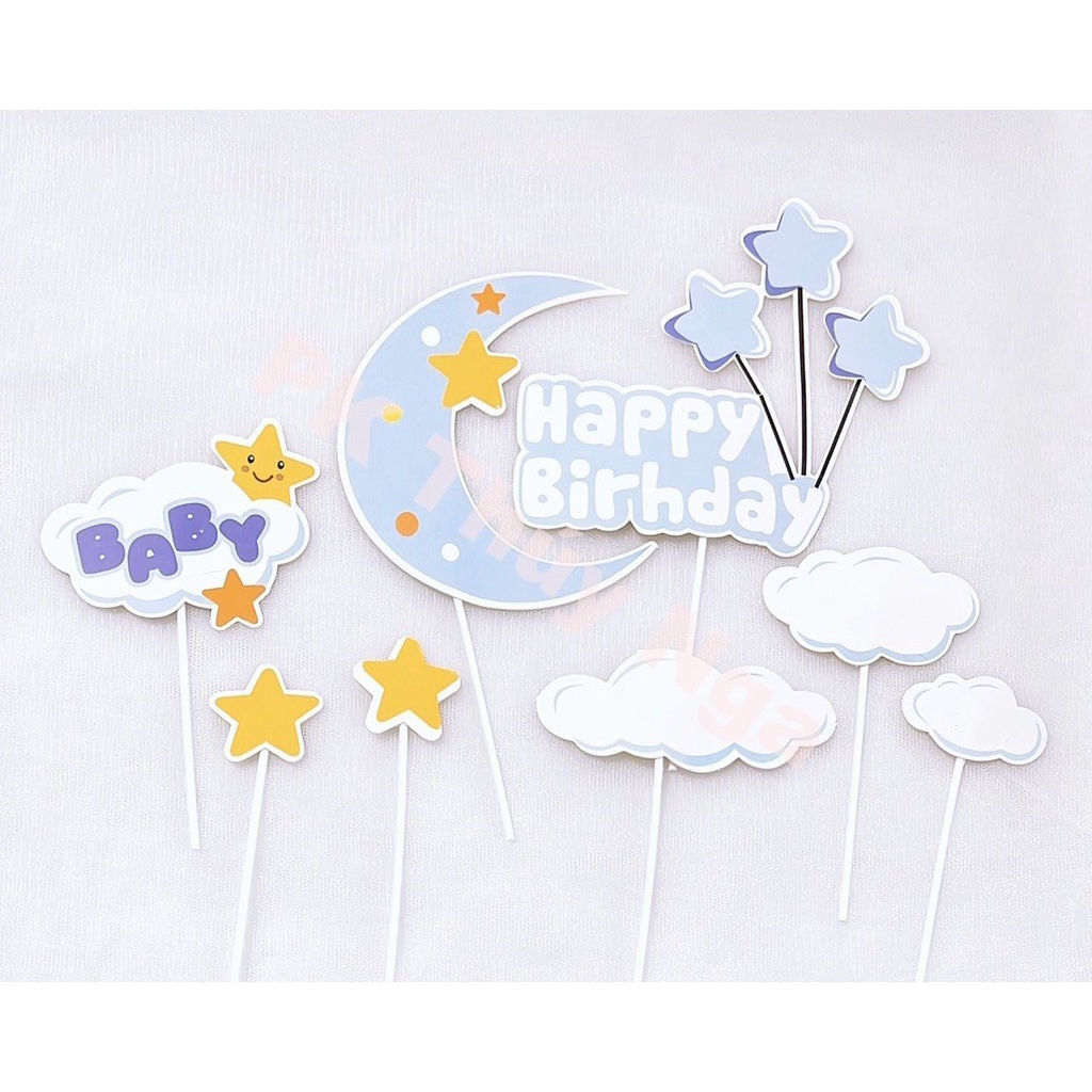 5 set cắm trăng sao mây - BABY VN.