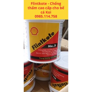 [Chính Hãng] Sơn Chống Thấm Hồ cá Koi/ Flinkote/ Chống Thấm cao cấp đa năng [sân thượng- sàn - hồ] màu đen 3.5l