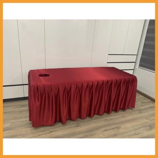 [Hàng chất loại 1] Drap/ ga phi lụa spa, giường gội đầu may đo theo kích thước