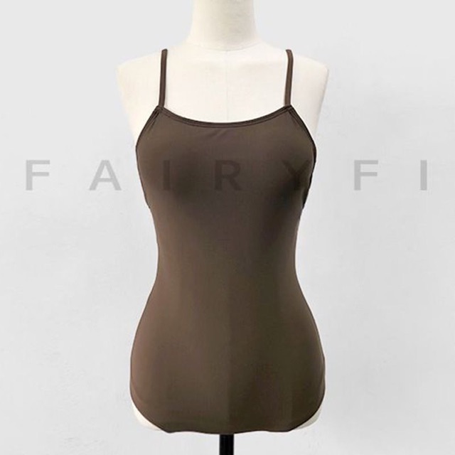 [BKN721] &lt;HÀN&gt; BODYSUIT BASIC QUAI MẢNH NÂU/HỒNG KIỂU HÀN