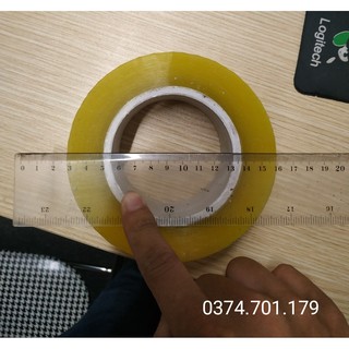 Combo 6 cuộn băng dính loại 0.4kg/1 cuộn, bản rộng 4.8cm, dày 0.05mm, lõi 5mm