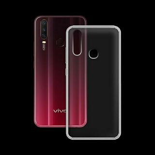 Ốp lưng dẻo+kính cường lực VIVO Y19 Silicon trong suốt