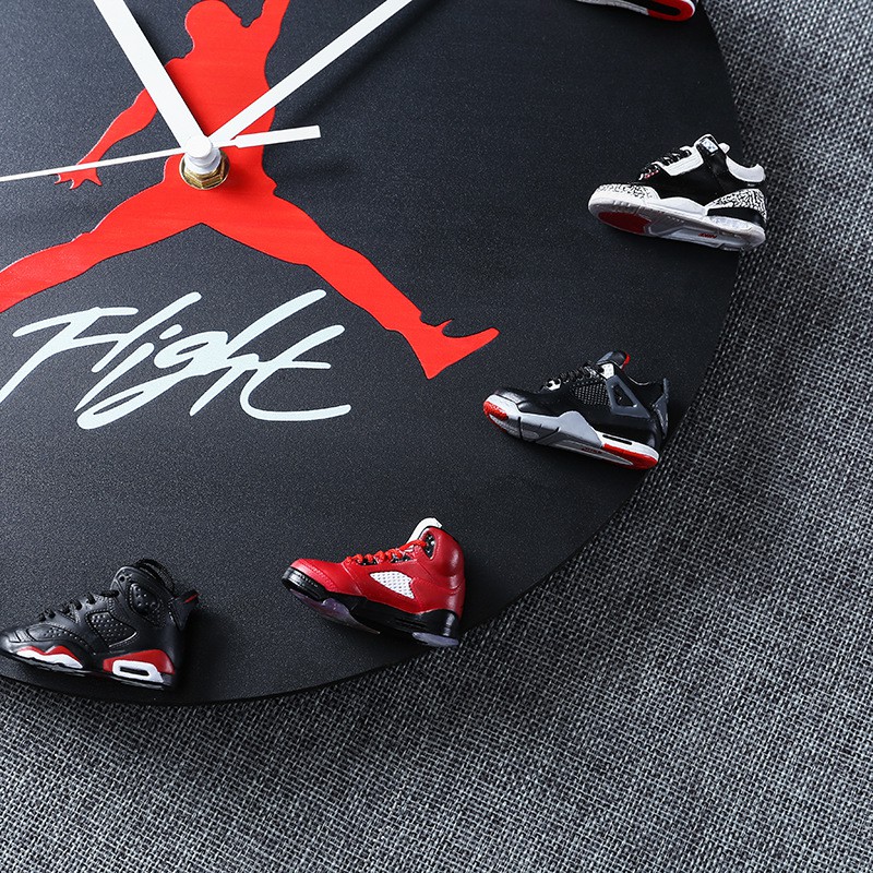 Đồng hồ Sneaker 3D - Đồng hồ treo tường Jordan