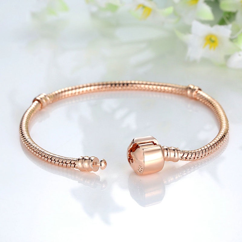 Vòng tay Bamoer xỏ hạt không phai màu cổ điển chính hãng DIY làm quà tặng cho nữ giới và trẻ em