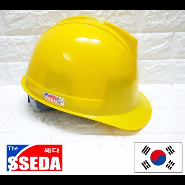 Mũ bảo hộ ssenda hàn quốc màu vàng