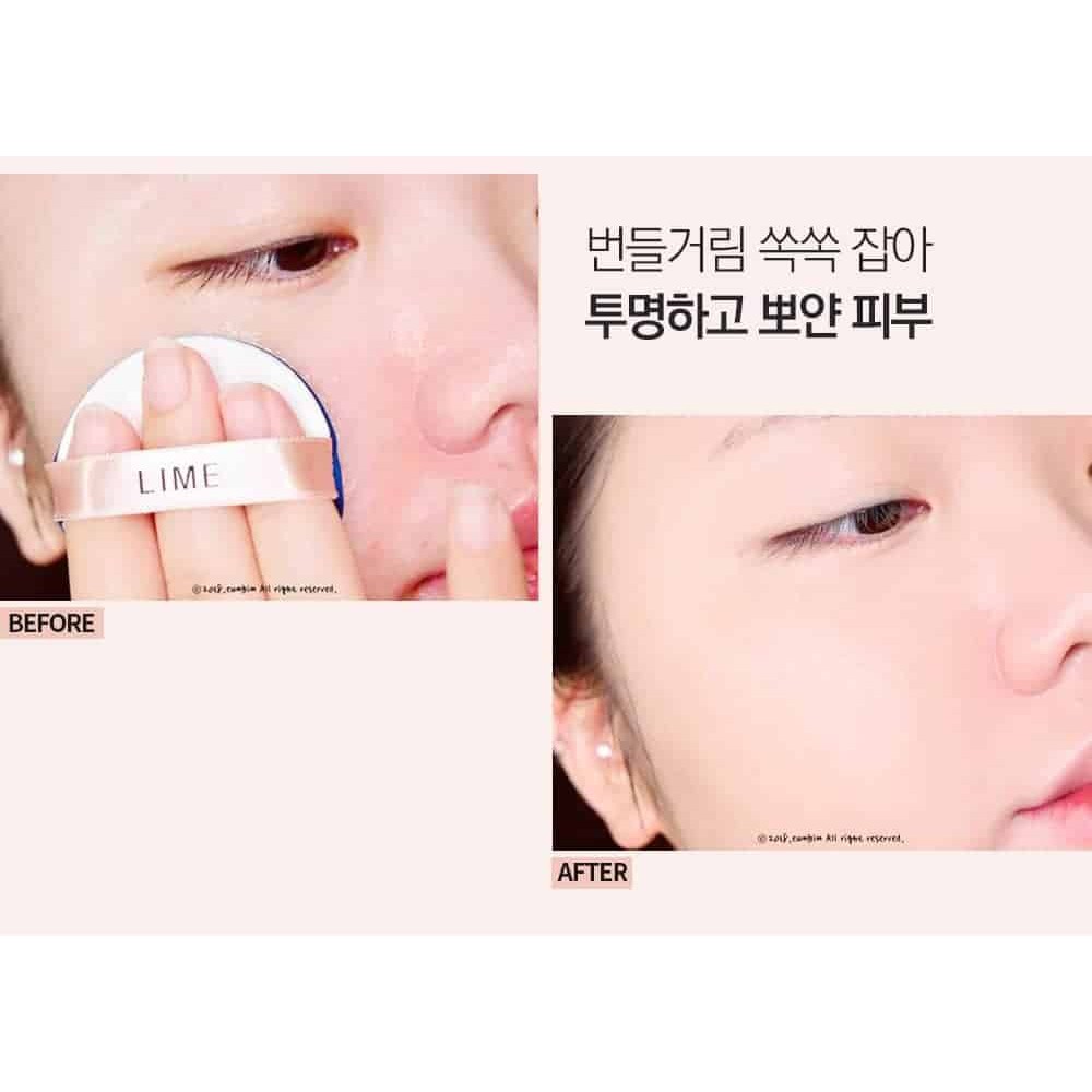 Phấn nước kiềm dầu LIME Real Cover Pink Cushion SPF 50 che phủ cao tự nhiên- HONGS BEAUTY | BigBuy360 - bigbuy360.vn
