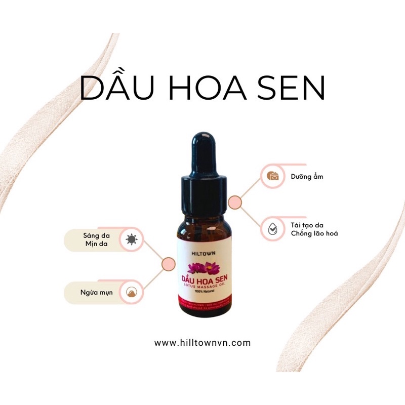 Dầu dưỡng hoa sen Hiltown