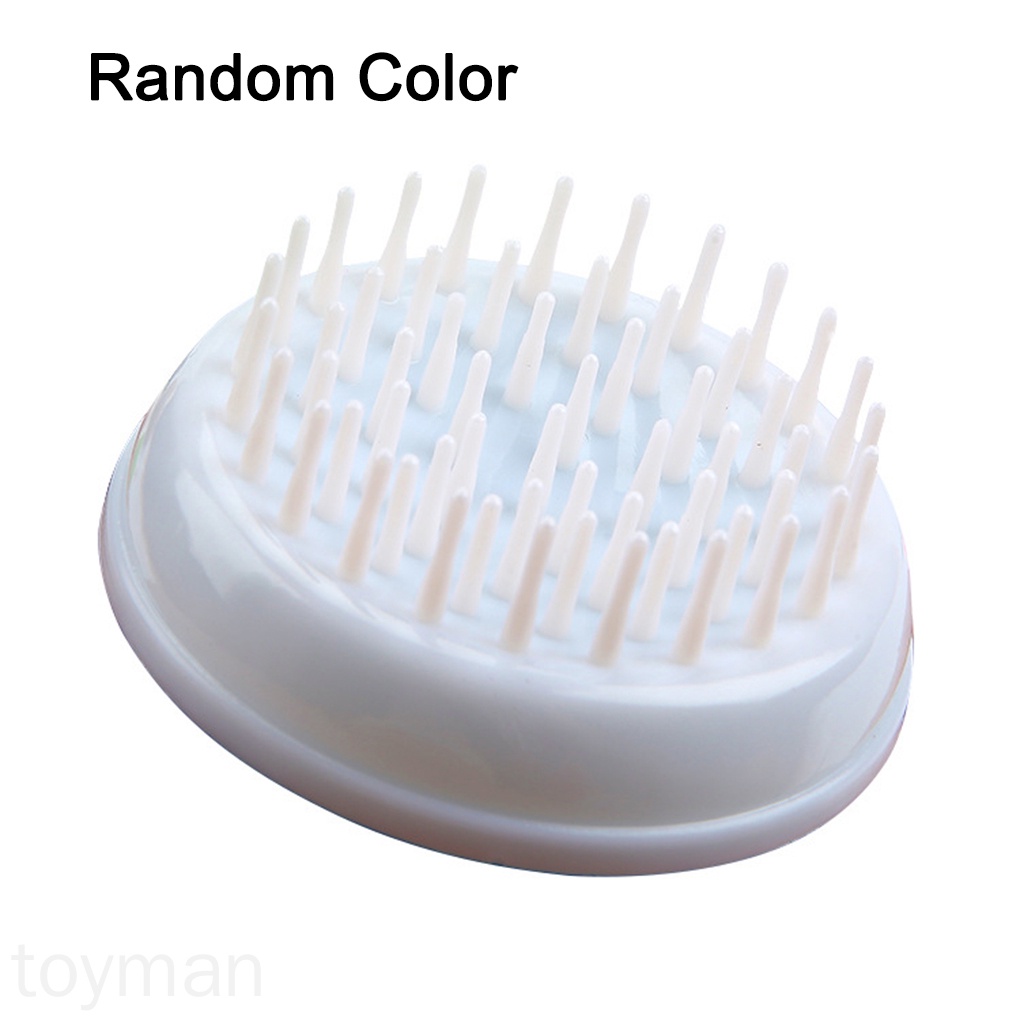 Lược gội massage da đầu thúc đẩy lưu thông máu nhiều màu tùy chọn
