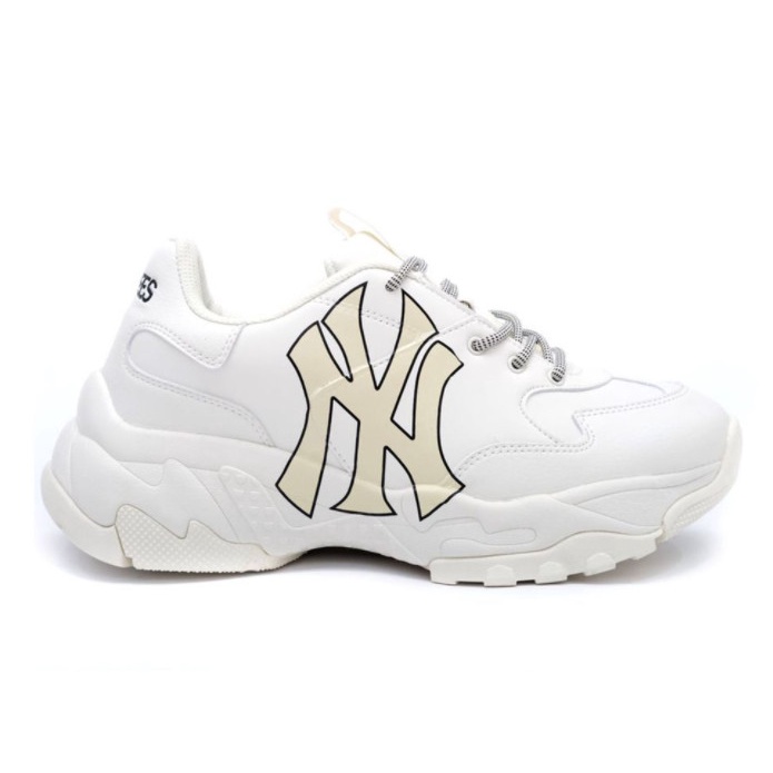 Giày MLB NY Vàng nam nữ , Giày MLB chữ Vàng Hot Chuẩn Full Box | BigBuy360 - bigbuy360.vn