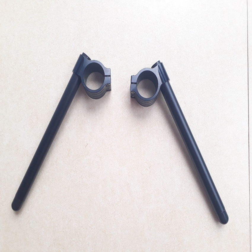 Ghi đông Clip ON 45MM độ cafe racer chất liệu nhôm CNC cao cấp