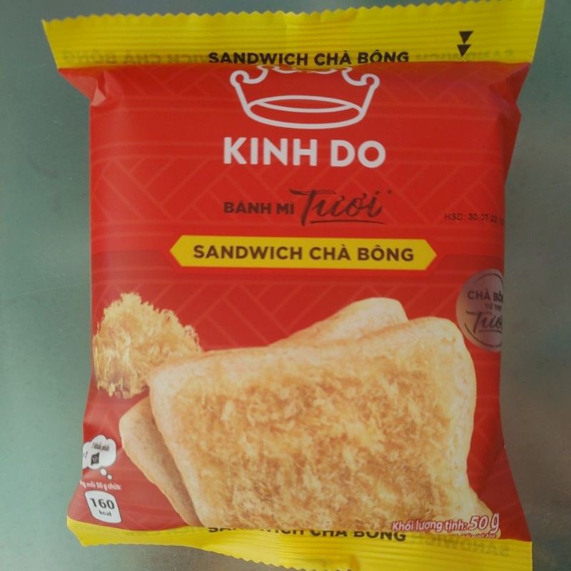 Bánh mì Sandwich ruốc Kinh Đô 50g