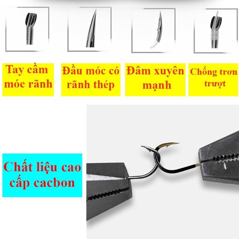 Lưỡi câu cá CJ Nhật Bản cao cấp chuyên câu đài