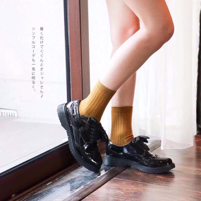 Sỉ lố 10 đôi tất móc len tăm cổ cao chất bao xịn cho nữ