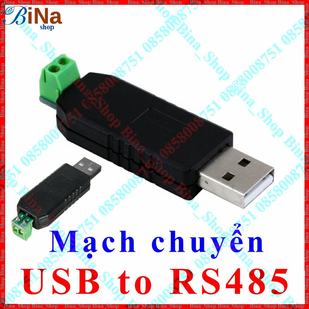 Mạch chuyển đổi USB sang RS485 CH340, Module USB to RS485