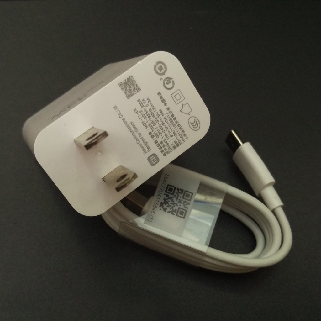 Bộ Củ cáp sạc nhanh Xiaomi 33W Sạc Nhanh Cổng USB type C được dùng cho Xiaomi Samsung và các dòng điện thoại đời cao