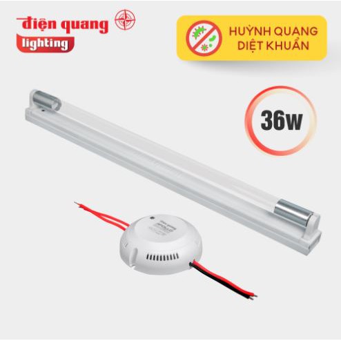 Bộ đèn Diệt Khuẩn Điện Quang ĐQ GLT8 UVC 36 ( 36W, tia UVC, huỳnh quang )