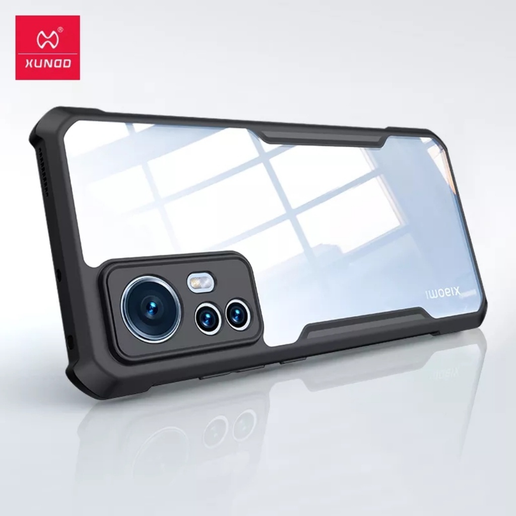 Ốp lưng Xiaomi 12 Pro hiệu Xundd lưng trong viền màu chống sốc thời trang thể thao cao cấp