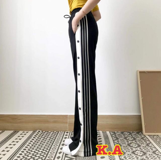 Quần xẻ cúc bấm siêu hít hót