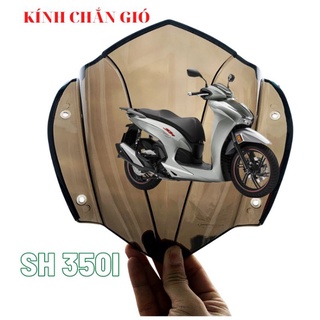 Chắn Gió SH350i Đen Khói