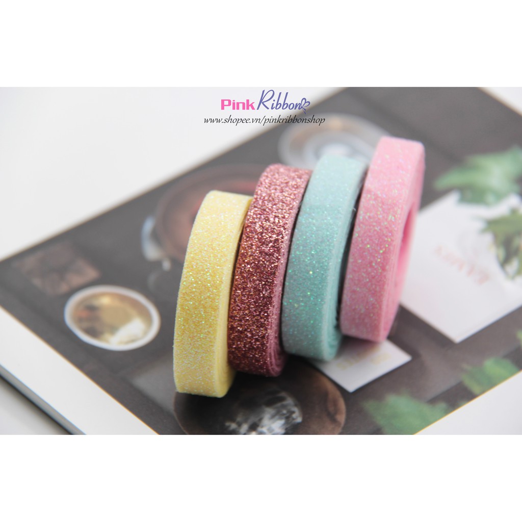 Cuộn 4M - Dây nhũ 1cm loại mỏng