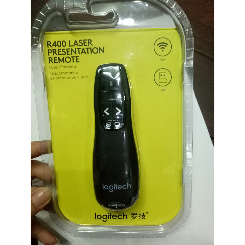 (sale) Bút trình chiếu LOGITECH R400 cao cấp (bán sỉ)