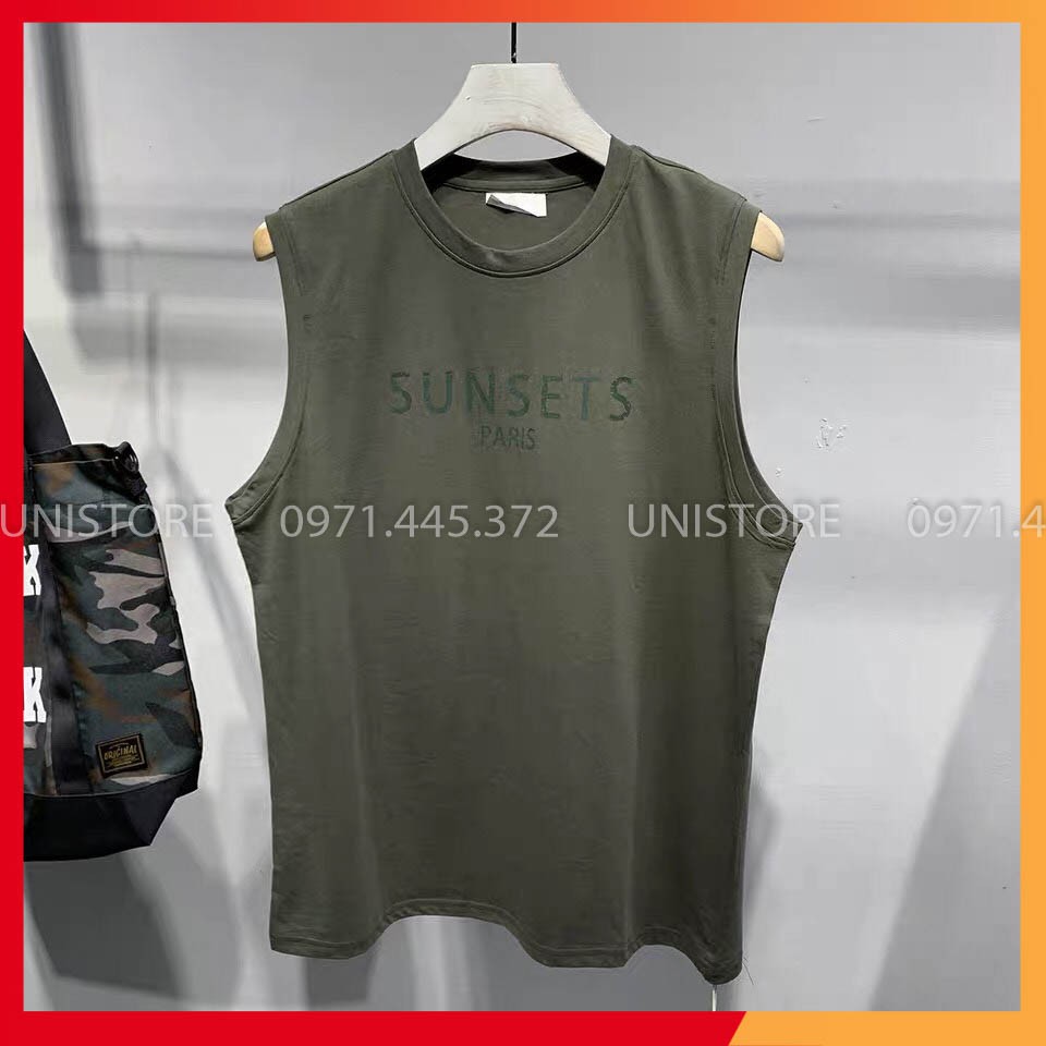 XẢ 🍀 Hot [Siêu Quà] Áo ba lỗ gym tanktop sát nách 3 lỗ bigsize nam SNTQ46 . ⇹ . , ' hot . < .