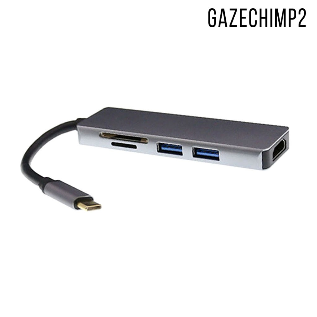 Type C to USB-C HDMI Support 1080P USB3.0 Adapter Hub For LCD TV / Notebooks