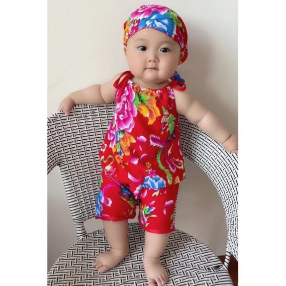 Set Áo Thun Ba Lỗ Và Quần Short Thời Trang Mùa Hè Cho Bé Trai Và Gái/quần，áo，thời trang，bé，gái，hè，trai，sơ，com