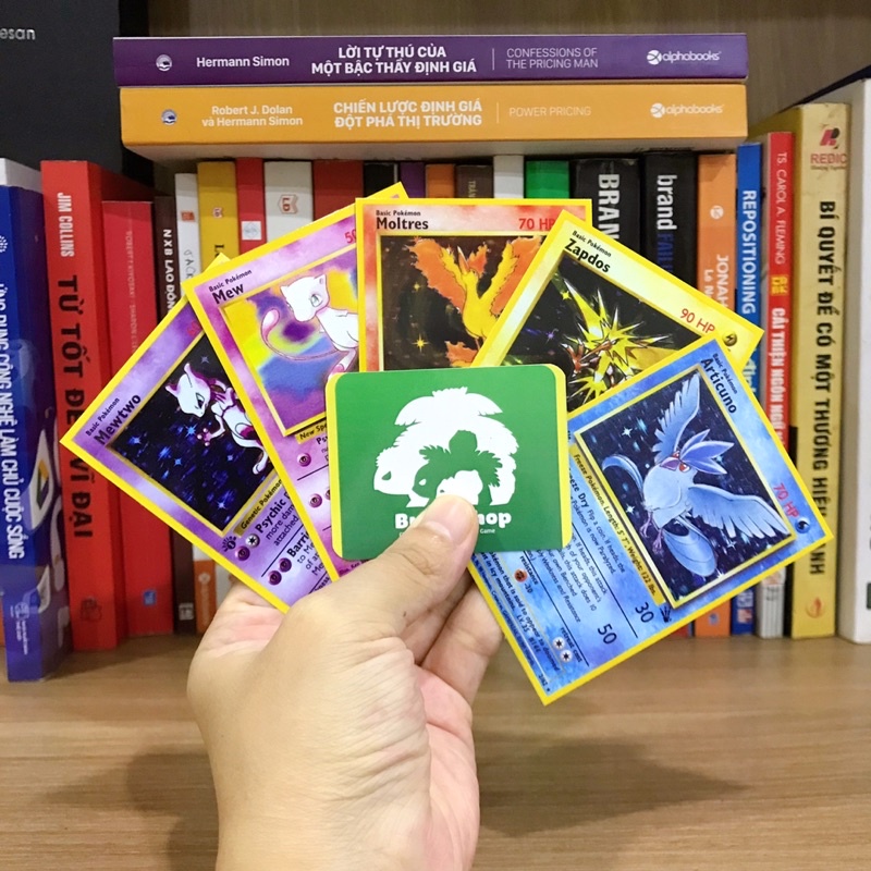 Trọn bộ 151 Thẻ bài Pokemon Gen 1 - Base Set, Fossil, Jungle