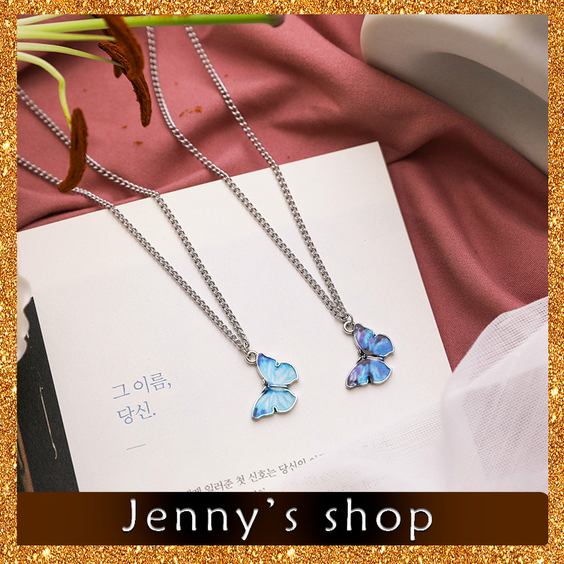 ✨Jenny’s shop✨Vòng cổ bướm xanh hợp kim nữ