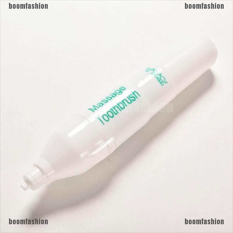 [BOOM] New Electric Vibrate touch cleaner Massage Massager Toothbrush w/ 3 Brush Head [Fashion]