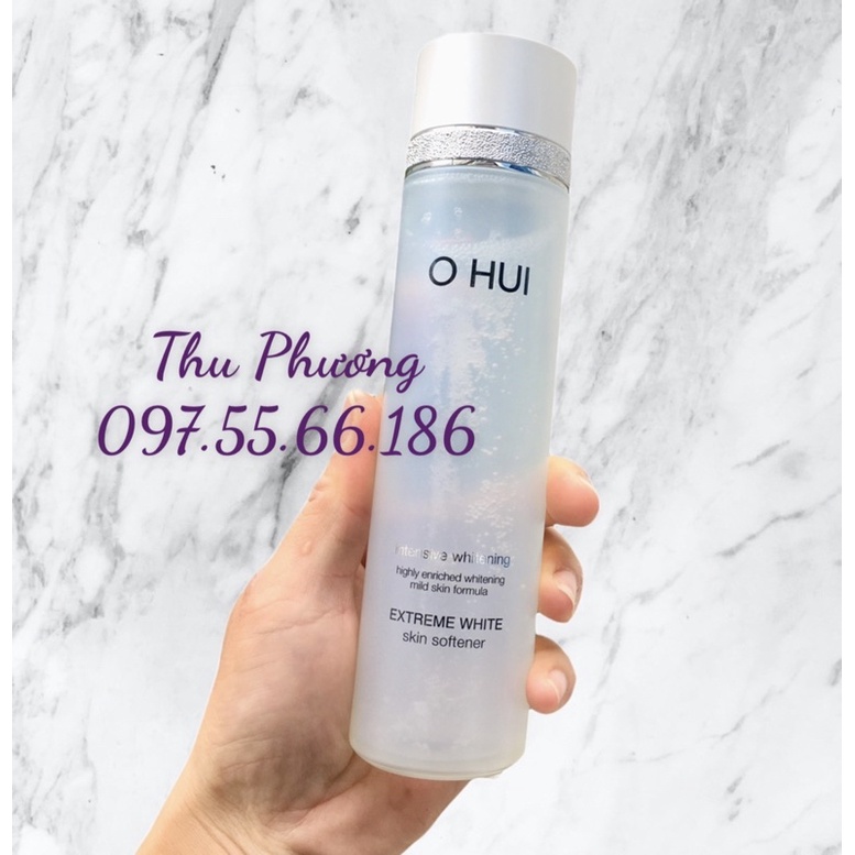 LỌ NƯỚC HOA HỒNG DƯỠNG TRẮNG DA OHUI WHITE 150ML ( TÁCH SET)