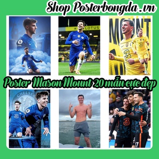 Poster Mason Mount, Ảnh Dán Tường Mason Mount Cực Đẹp, Poster Bóng Đá Có In Theo Yêu Cầu
