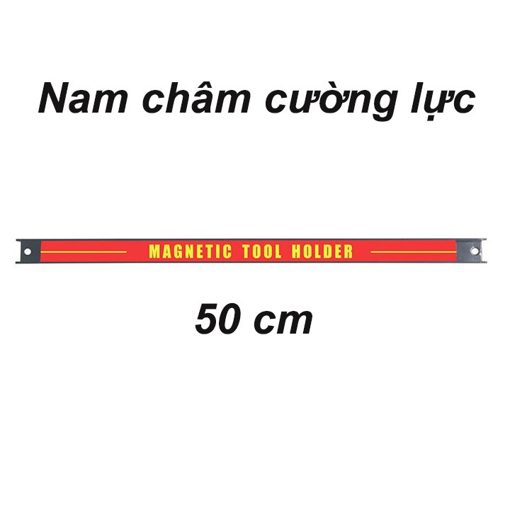 Thanh Nam Châm Treo Dao_Giá Treo Hút Dụng Cụ Cơ Khí Đồ Nghề Dài 50cm (DCG)