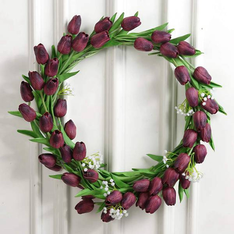 20pc Tulip Artificial Bouquet Artificial Flower Wedding Decoration