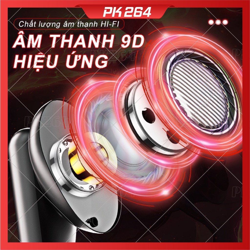 Tai nghe bluetooth gaming K98 chính hãng Tai nghe không dây chơi game có mic chống ồn pin trâu độ trễ thấp