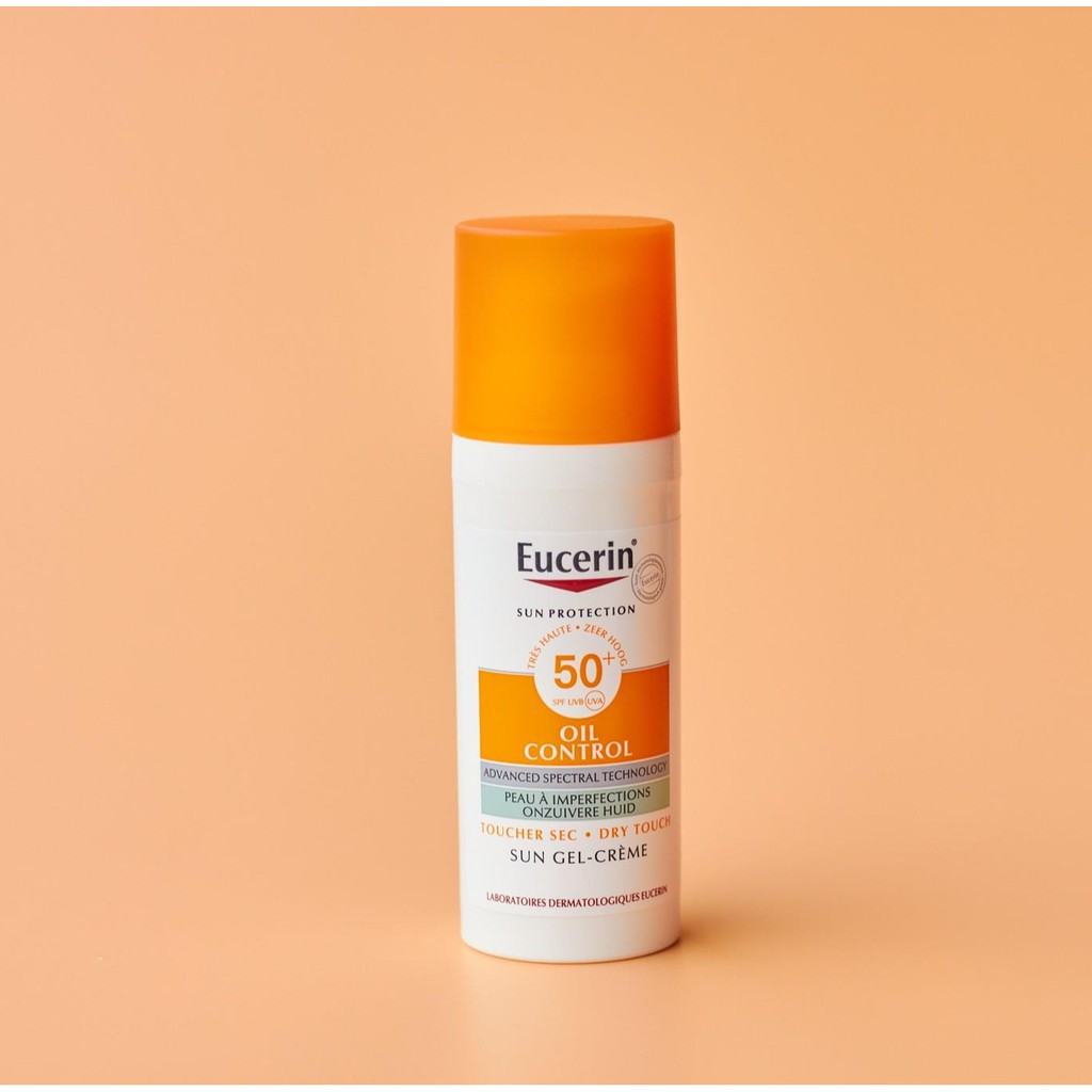 Kem chống nắng Eucerin Sun Gel Cream Oil Control SPF50+ dành cho da dầu