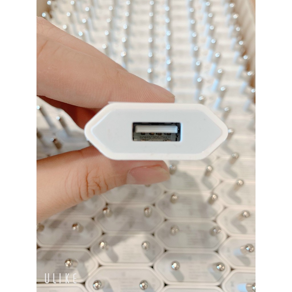 Củ Sạc dẹt IP XSMax zin new  - EU/Korea