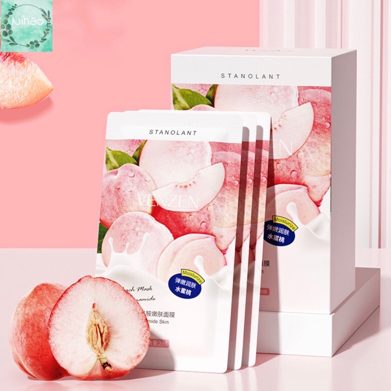 Mặt nạ ngủ tinh chất sữa đào dưỡng trắng làm mịn sáng da hiệu quả | BigBuy360 - bigbuy360.vn