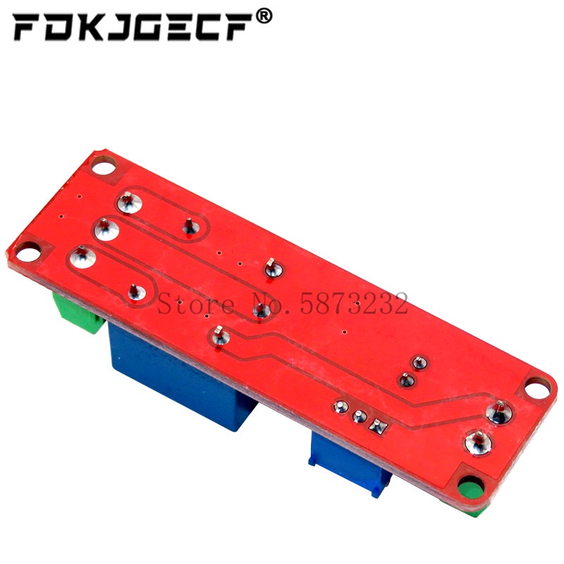 Mô Đun Rơ Le Hẹn Giờ DC 12V NE555 0 Đến 10 Giây 0~10S Chuyên Dụng Cho Xe Hơi