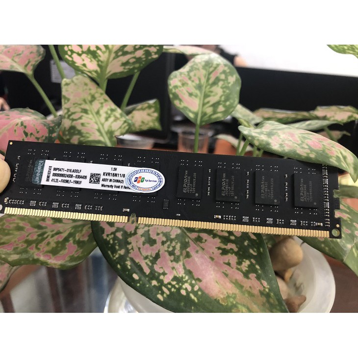 Ram Kingston 8GB DDR3 1333MHz PC3-10600 1.5V Dùng Cho Máy Tính Để Bàn PC Desktop - Bảo hành 36 tháng 1 đổi 1