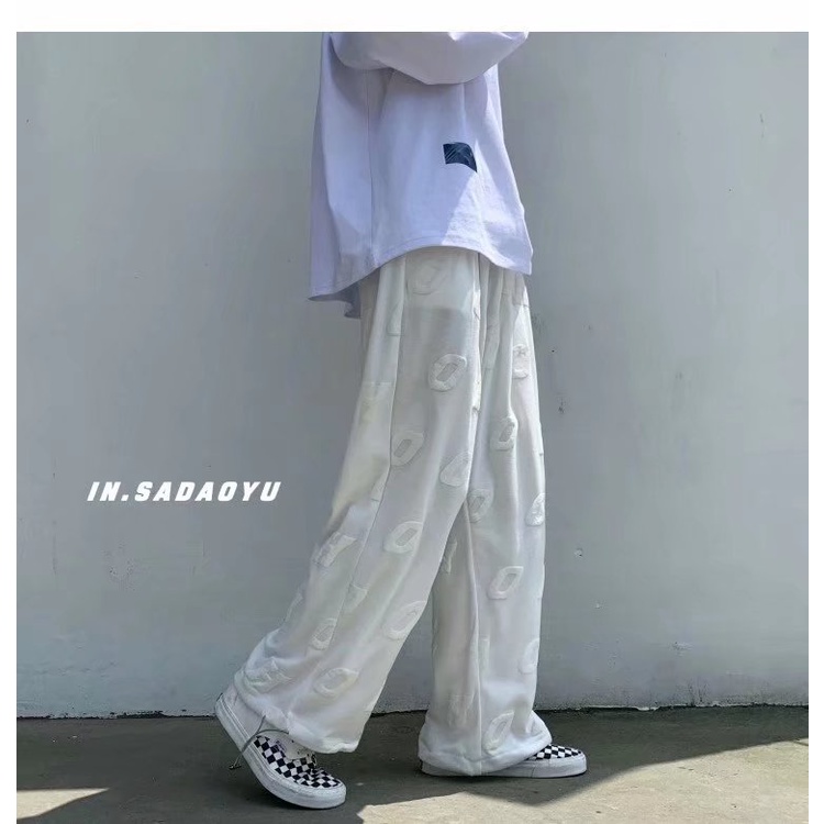 Quần Dài Thể Thao Nam In Chữ Thời Trang Năng Động