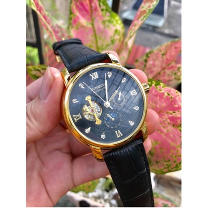 Đồng Hồ Cơ Nam Tự Động AUTOMATIC Chính Hãng JUNMING Dây Da Cao Cấp Thời Trang Sang Trọng Đẹp Giá Rẻ