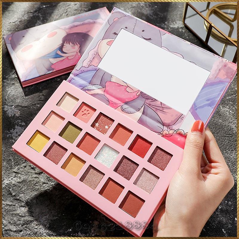 Bảng phấn mắt Gấu Xám BALLUFF Cartoon Bear Eyeshadow Palette BCB1