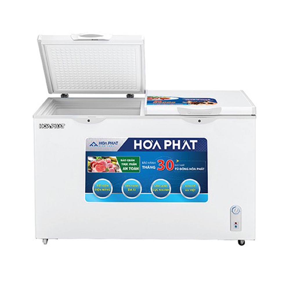 [MIỄN PHÍ GIAO LẮP] HCF 506S2Đ2 - Tủ đông mát Hòa Phát 2 ngăn 2 cánh HCF 506S2Đ2